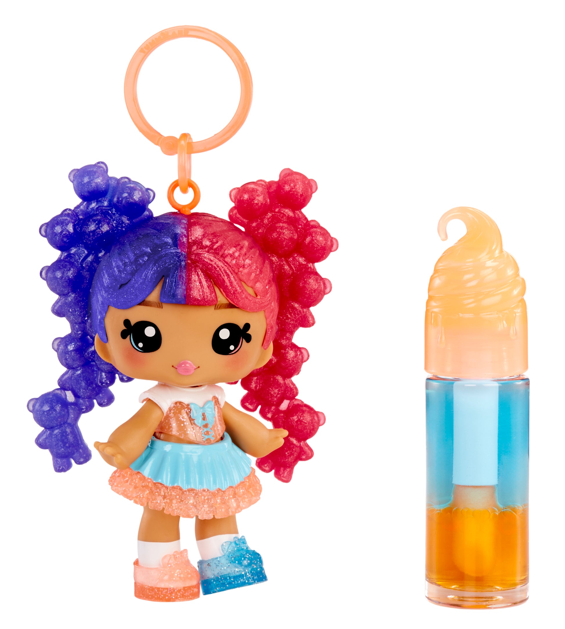 Yummiland Lip Gloss Doll: Mystery Color Change - Gwen Gummybear