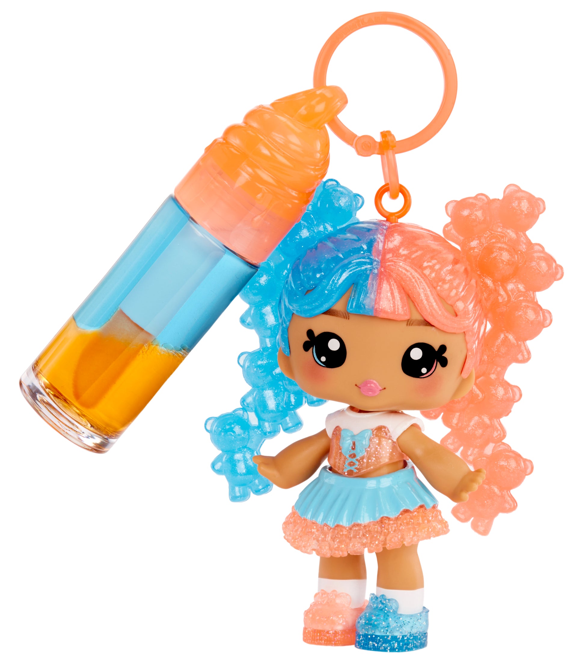 Yummiland Lip Gloss Doll: Mystery Color Change - Gwen Gummybear