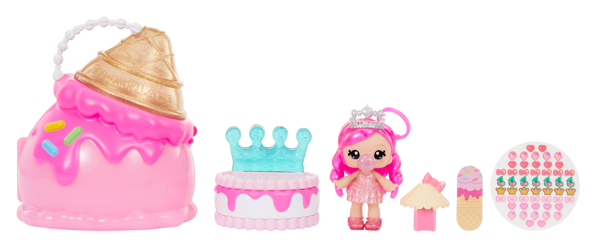 Yummiland Beauty Bag Playset - Bianca Bubbglegum Doll