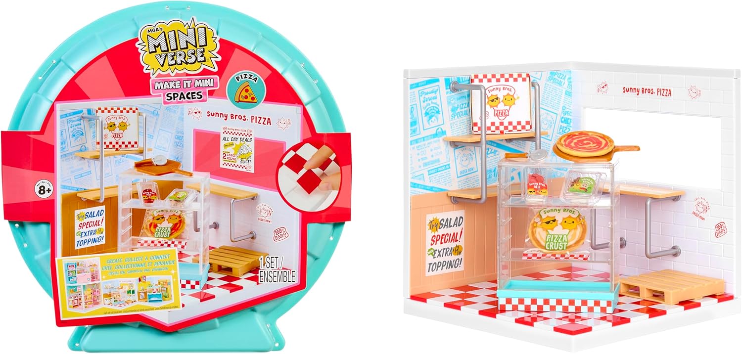 MGA's Miniverse Spaces Starter Pack Red