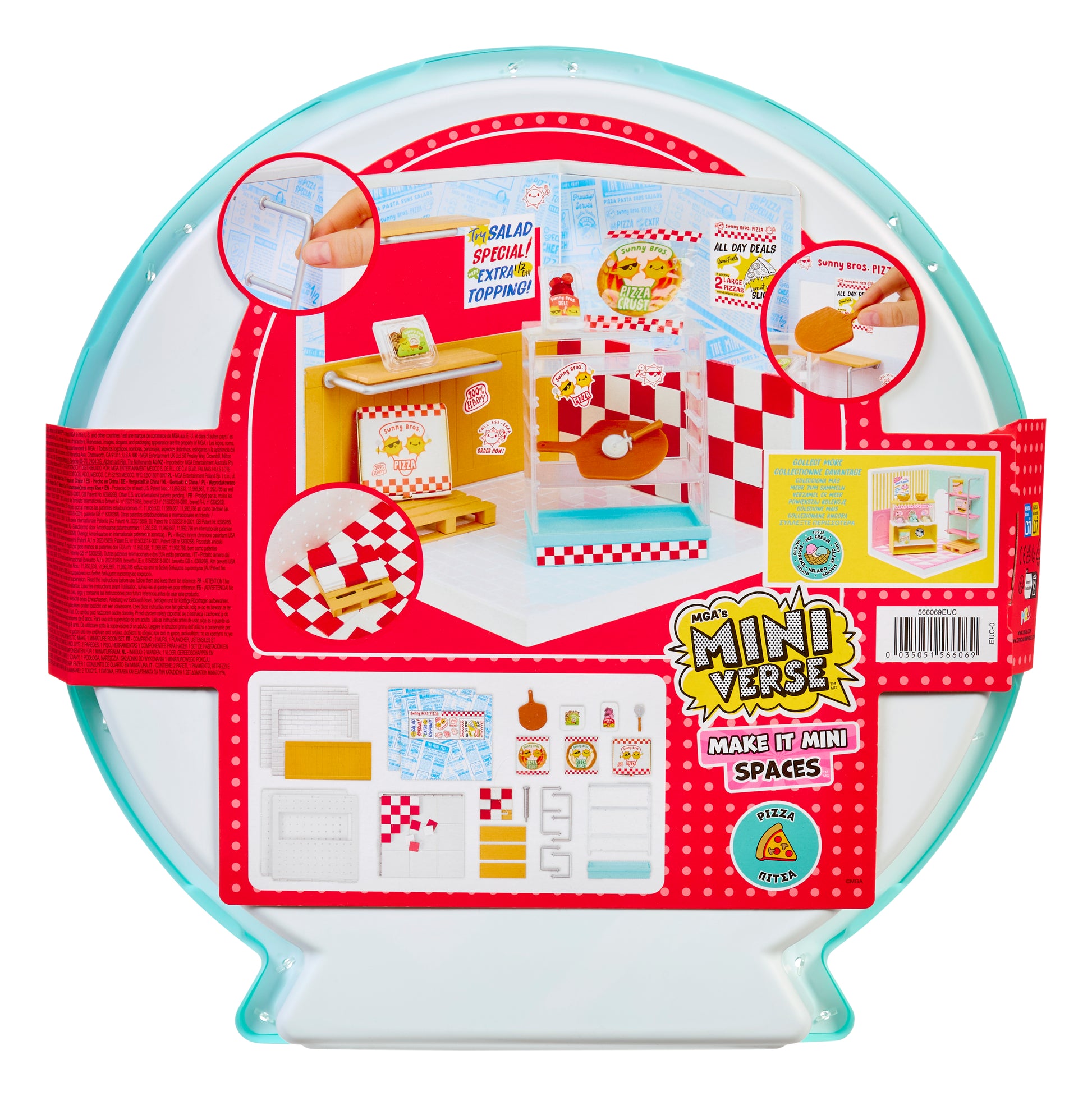 MGA's Miniverse Spaces Starter Pack Red