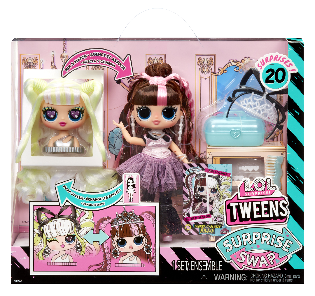LOL Surprise Tweens Doll Bundle – Bronze-2-Blonde Billie & Ellie Fly
