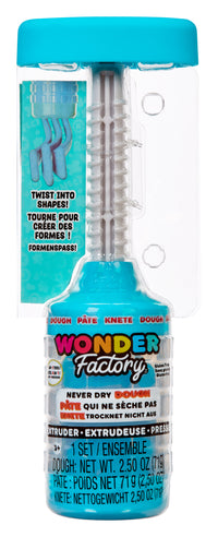 Wonder Factory Never Dry Dough Extruder - Teal