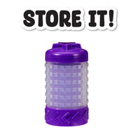 Wonder Factory Never Dry Dough Singles - Purple