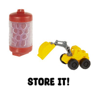 Wonder Factory Never Dry Sand Construction Trucks - Excavator