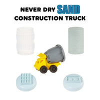 Wonder Factory Never Dry Sand Construction Trucks - Cement Mixer
