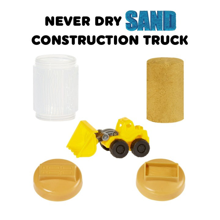 Wonder Factory Never Dry Sand Construction Trucks - Wheel Loader