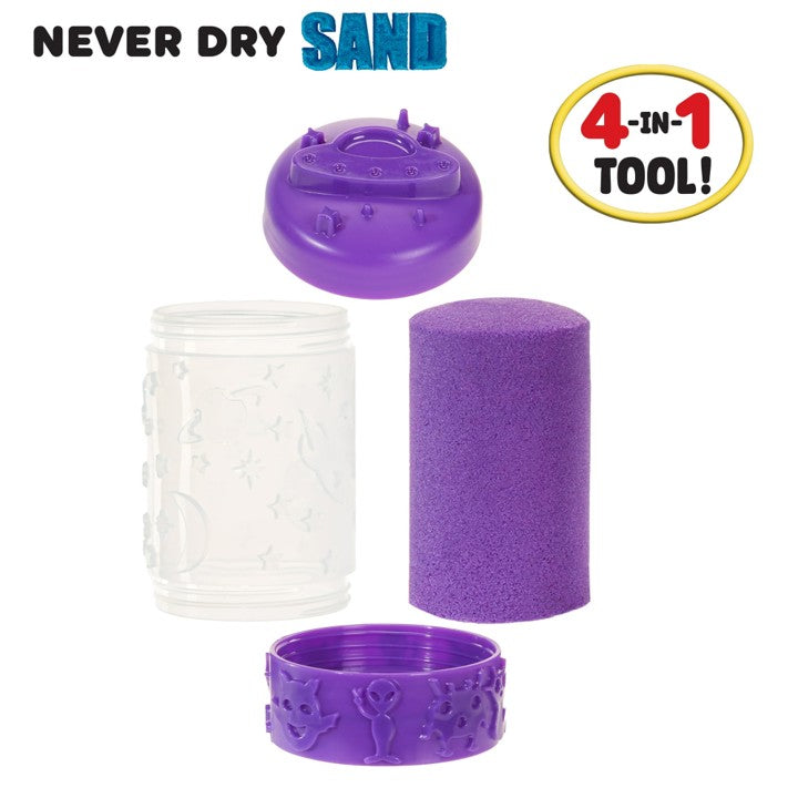 Wonder Factory Never Dry Sand Singles - Purple