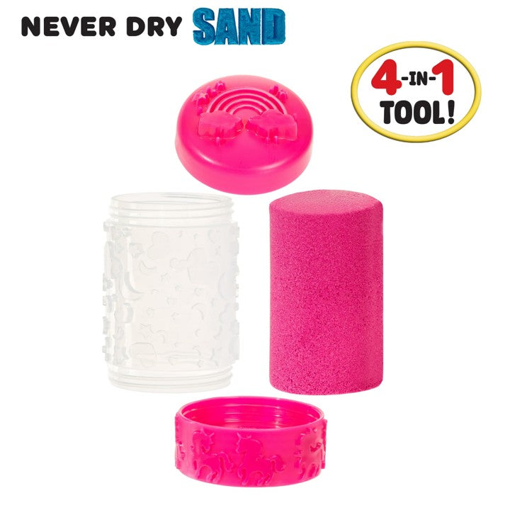 Wonder Factory Never Dry Sand Singles - Magenta