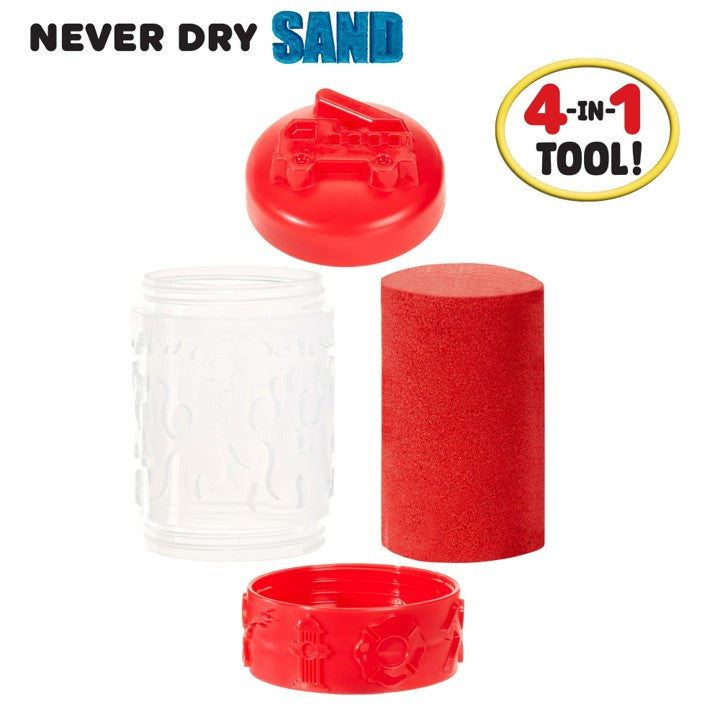 Wonder Factory Never Dry Sand Singles - Red