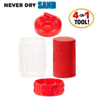 Wonder Factory Never Dry Sand Singles - Red