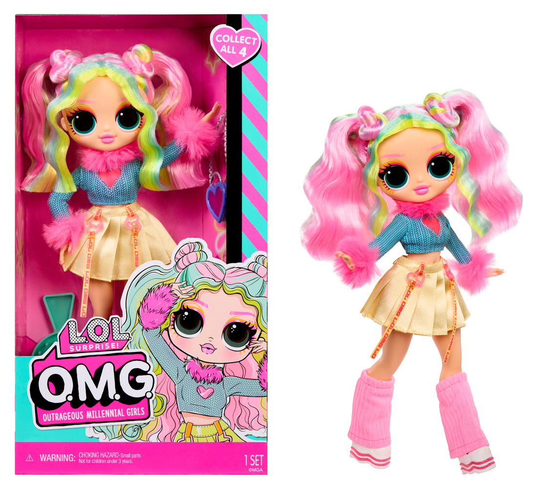 LOL Surprise OMG Entry Doll Bubblegum D.J.