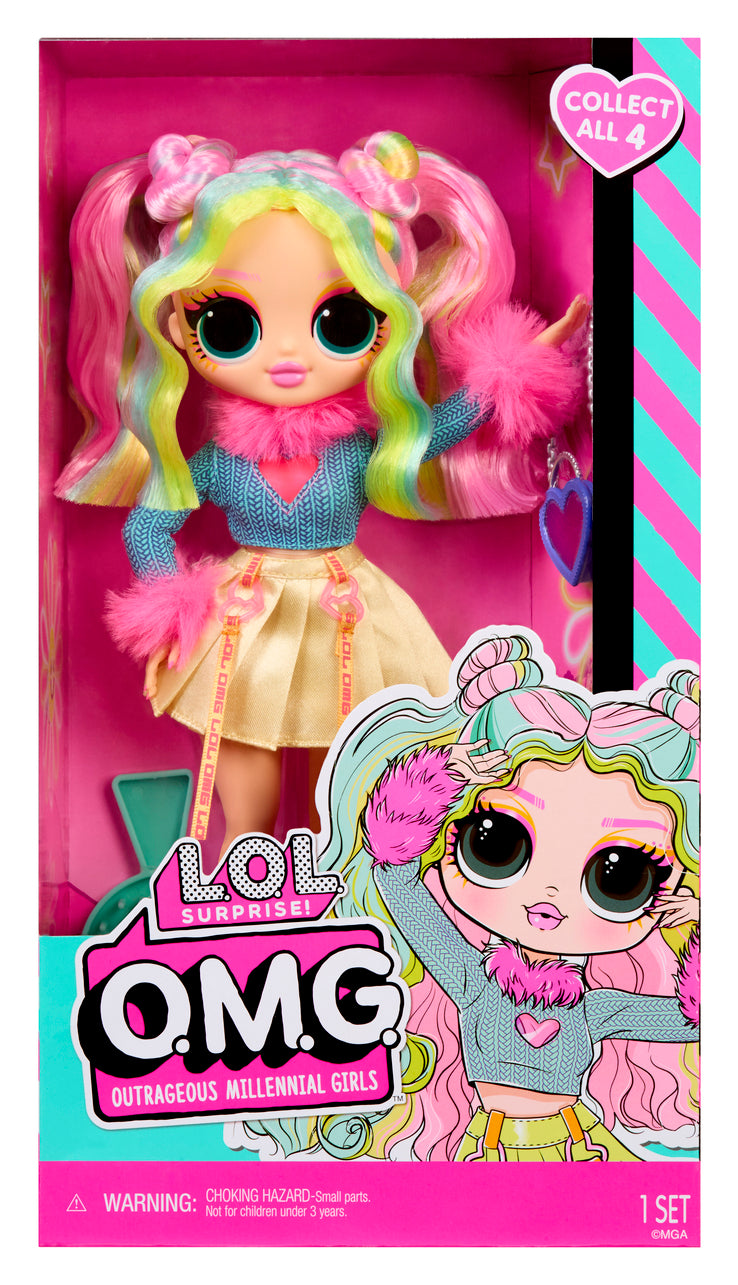 LOL Surprise OMG Entry Doll Bubblegum D.J.