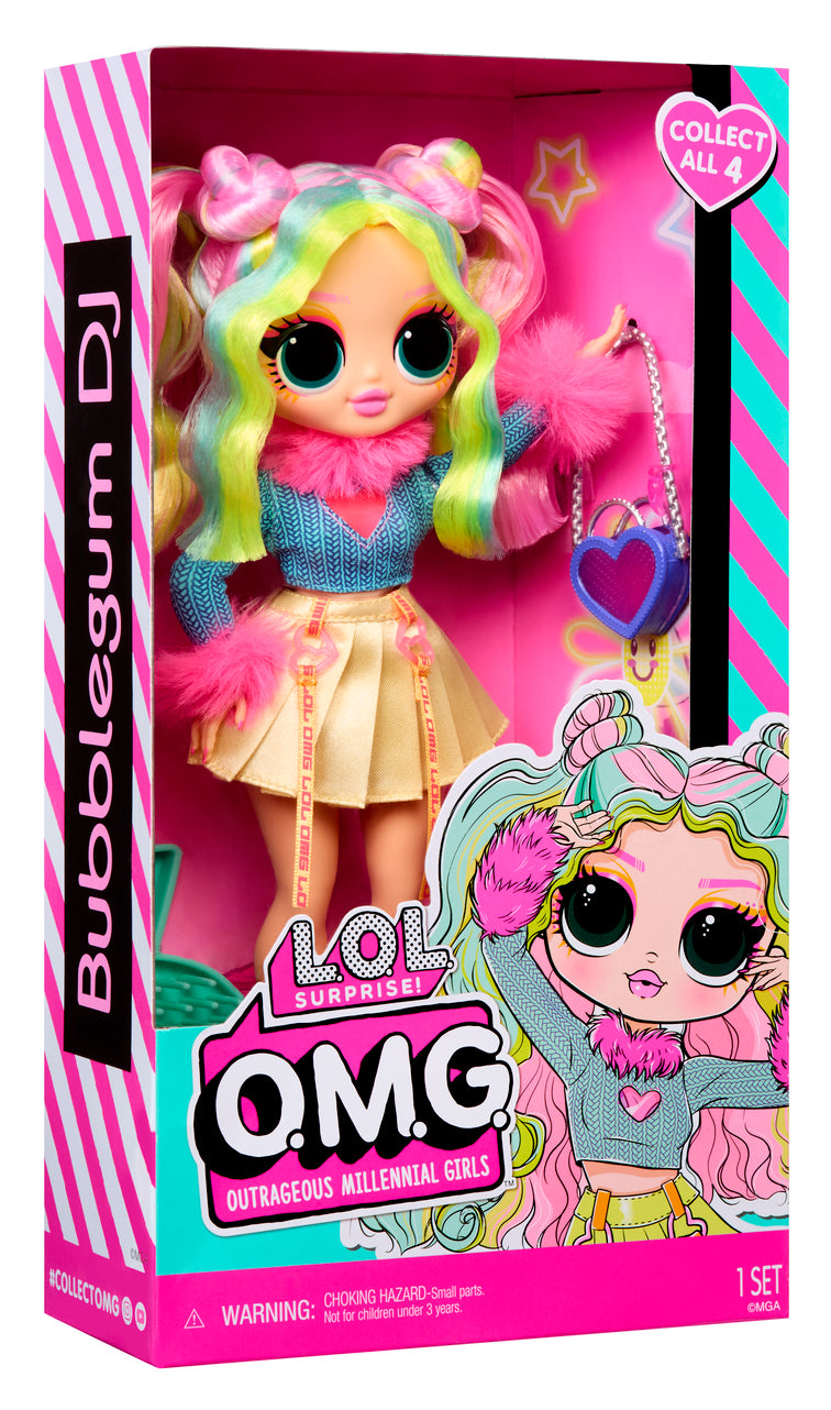 LOL Surprise OMG Entry Doll Bubblegum D.J.