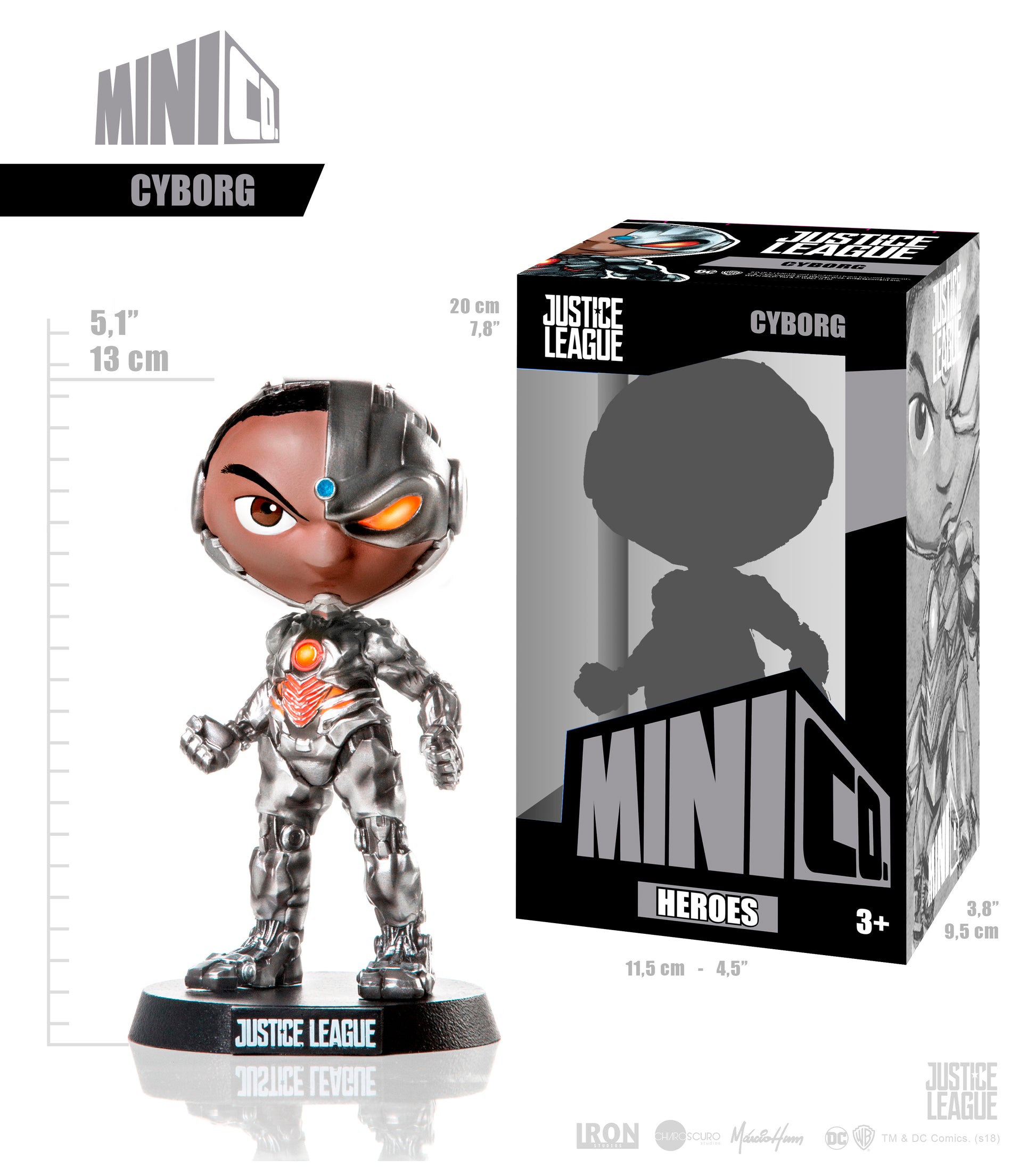 MiniCo Cyborg - Justice League