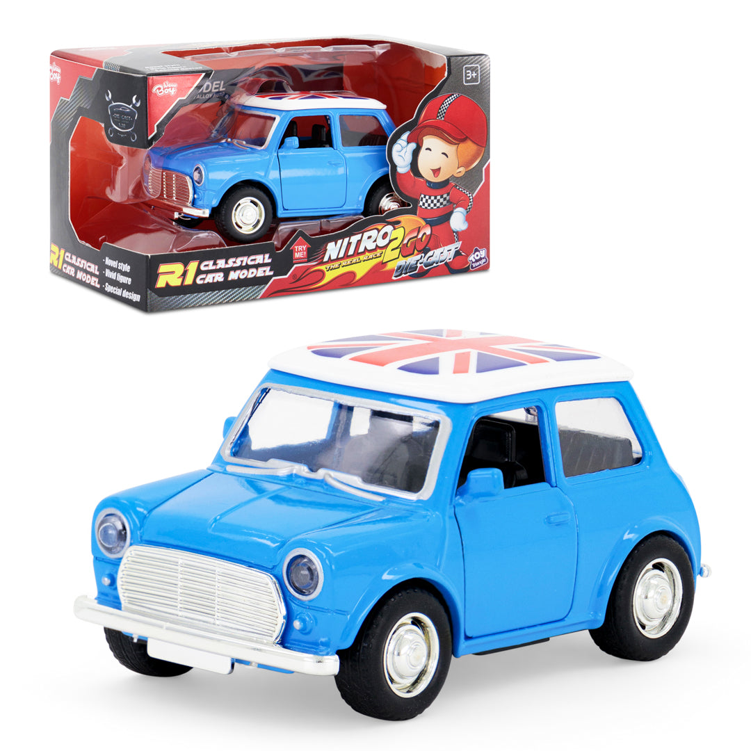 Nitro2Go Die-cast R1 Classical Car Model Assoreted