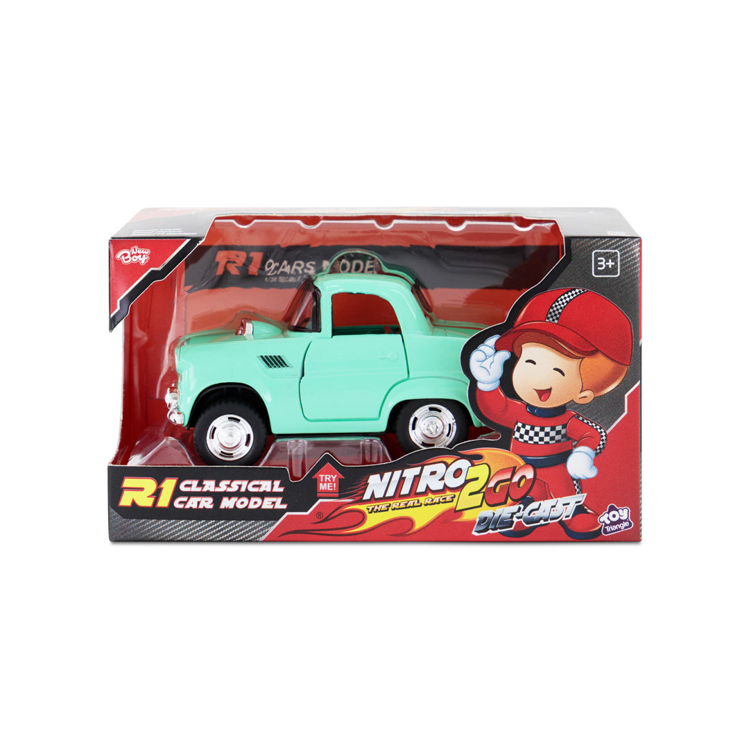 Nitro2Go Die-cast R1 Classical Car Model Assoreted