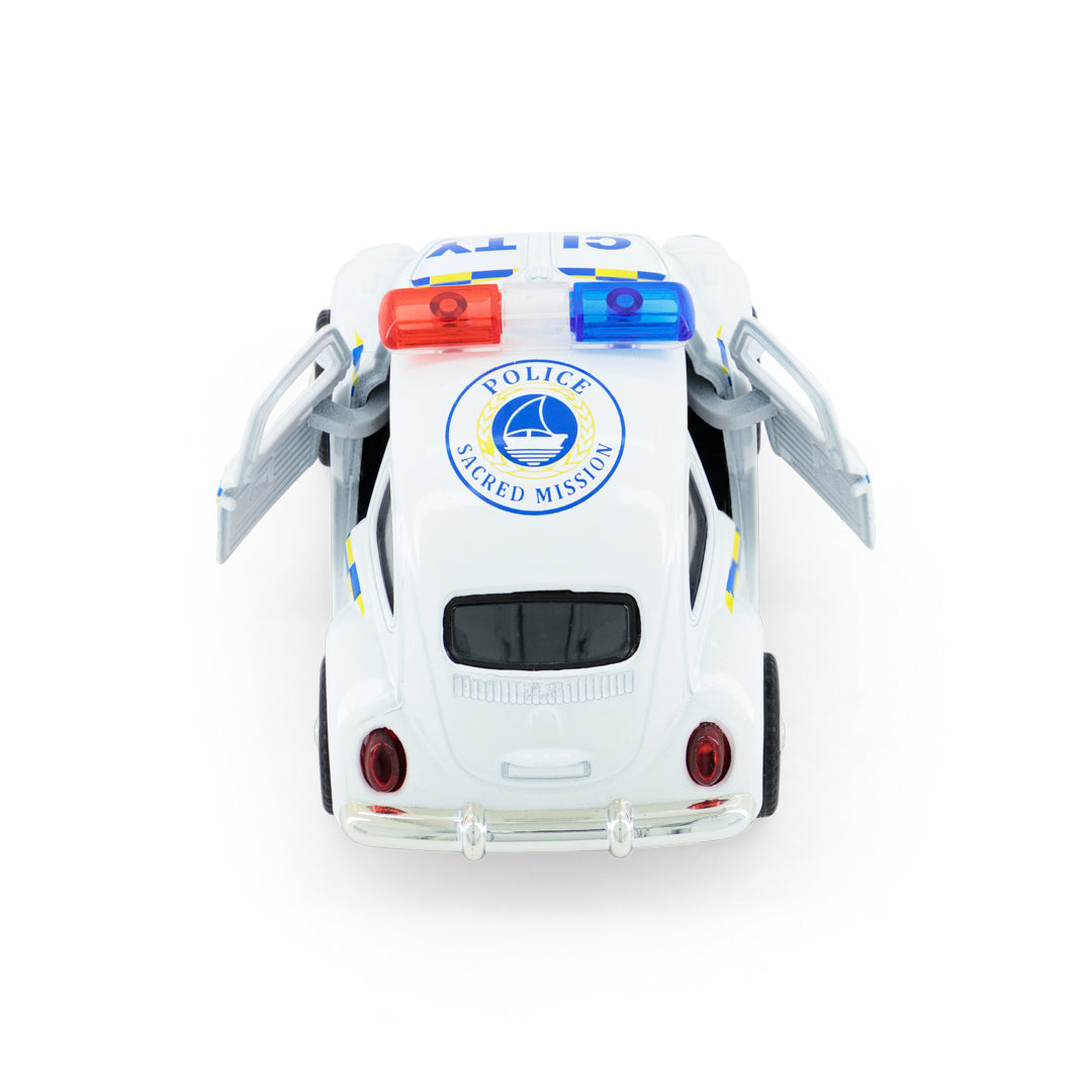 Nitro2Go Die-cast R1 Police - White