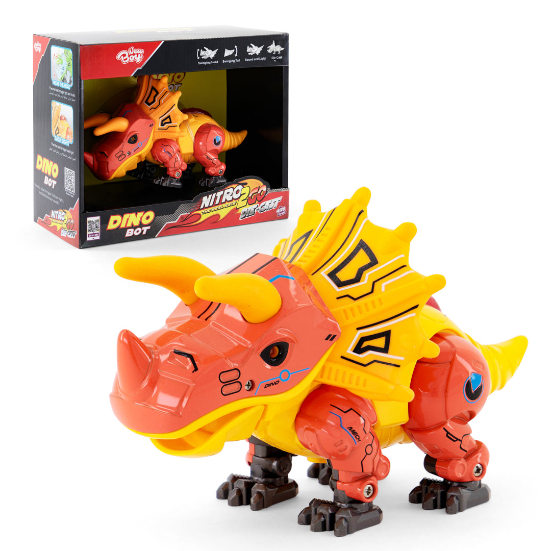 Nitro2Go Die-cast Dino Bot Assorted