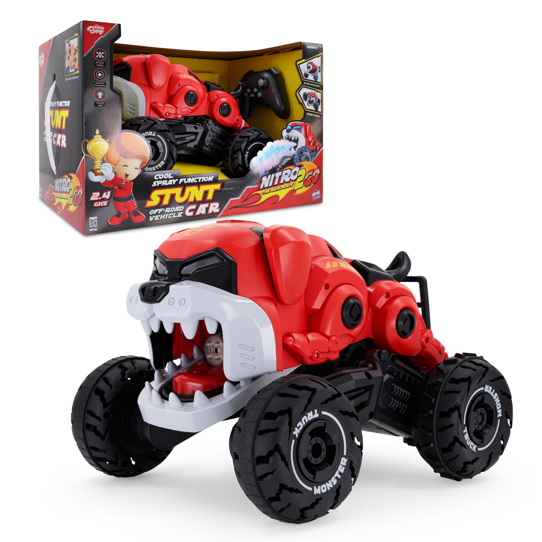 Nitro2Go RC Stunt Off-Road Vehicle Car (Bulldog)