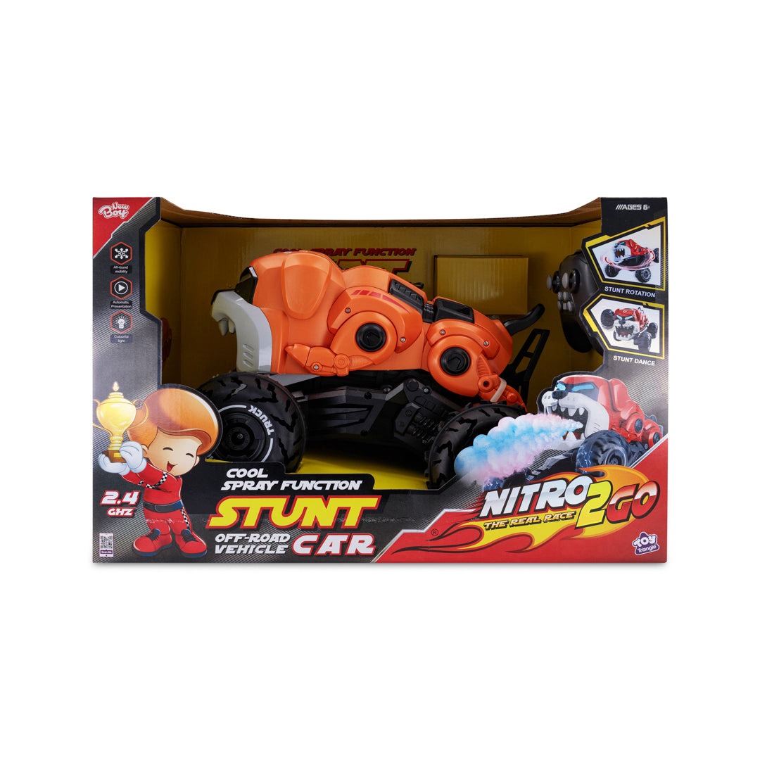 Nitro2Go RC Stunt Off-Road Vehicle Car (Bulldog)