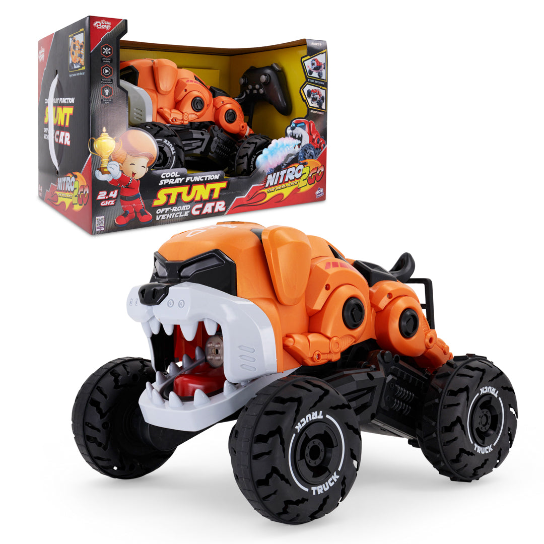 Nitro2Go RC Stunt Off-Road Vehicle Car (Bulldog)