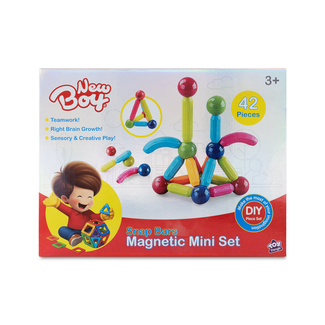 New Boy Snap Bars Magnetic Mini Set (42pcs)