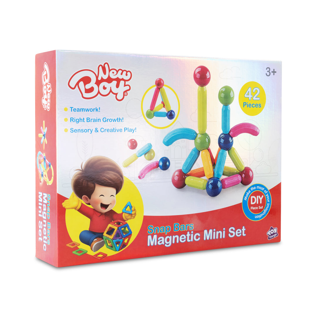 New Boy Snap Bars Magnetic Mini Set (42pcs)