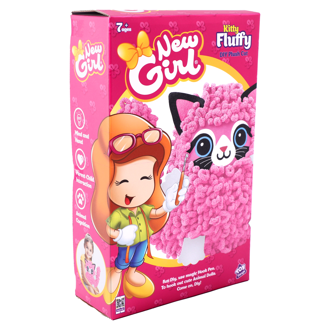 New Girl DIY Plush Cat