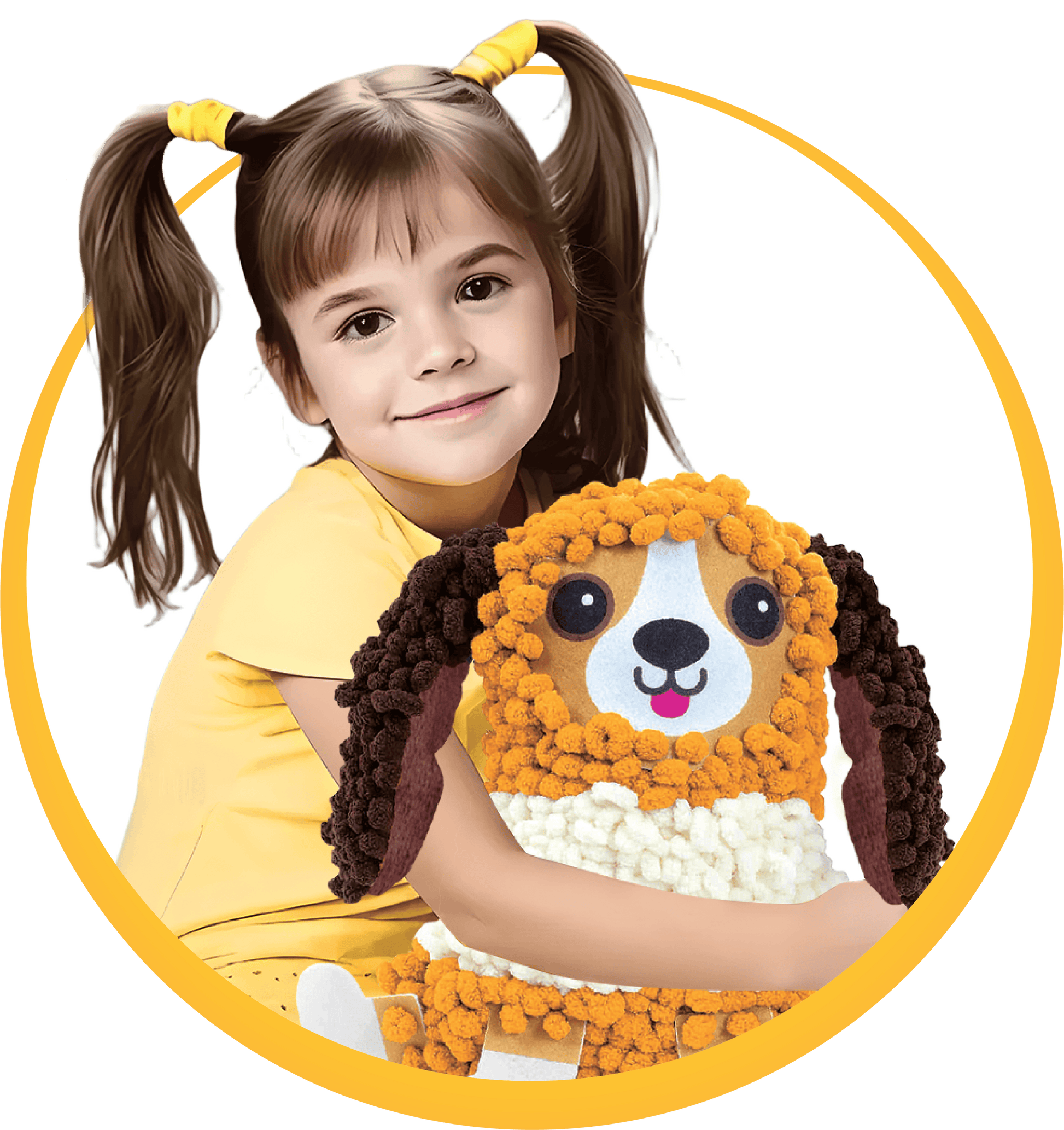 New Girl DIY Plush Dog