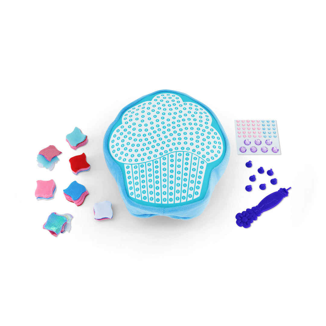 New Girl DIY Pillow Yum Yum Cupcake