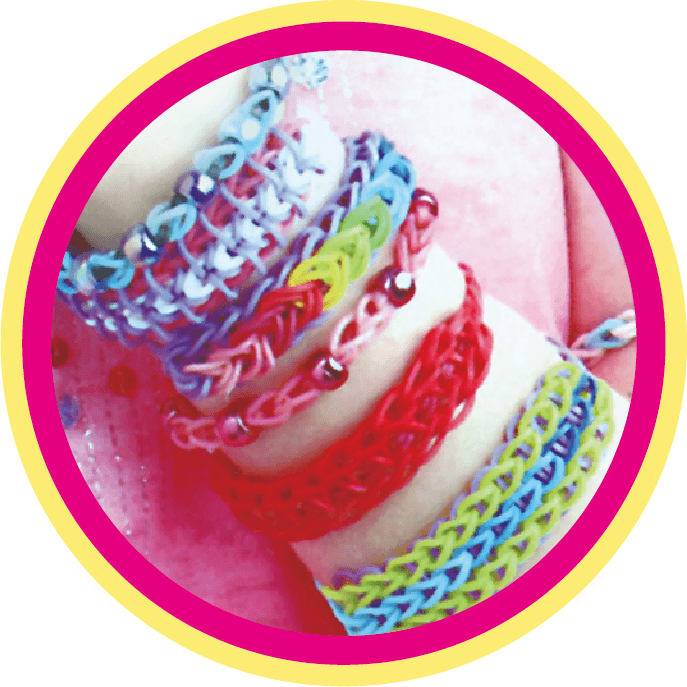 New Girl Craft Loom Bands