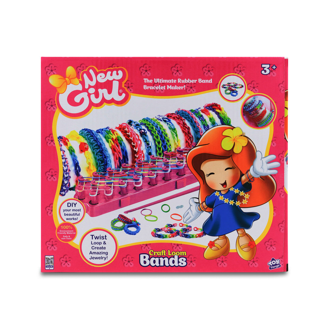 New Girl Craft Loom Bands
