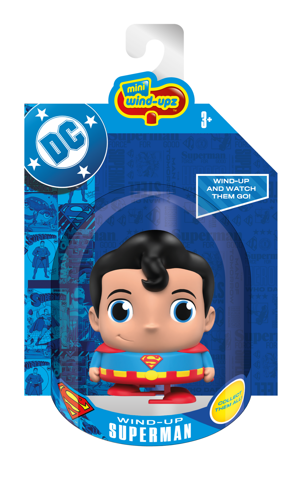 Mini Version Superman Wind Upz Mini Superman