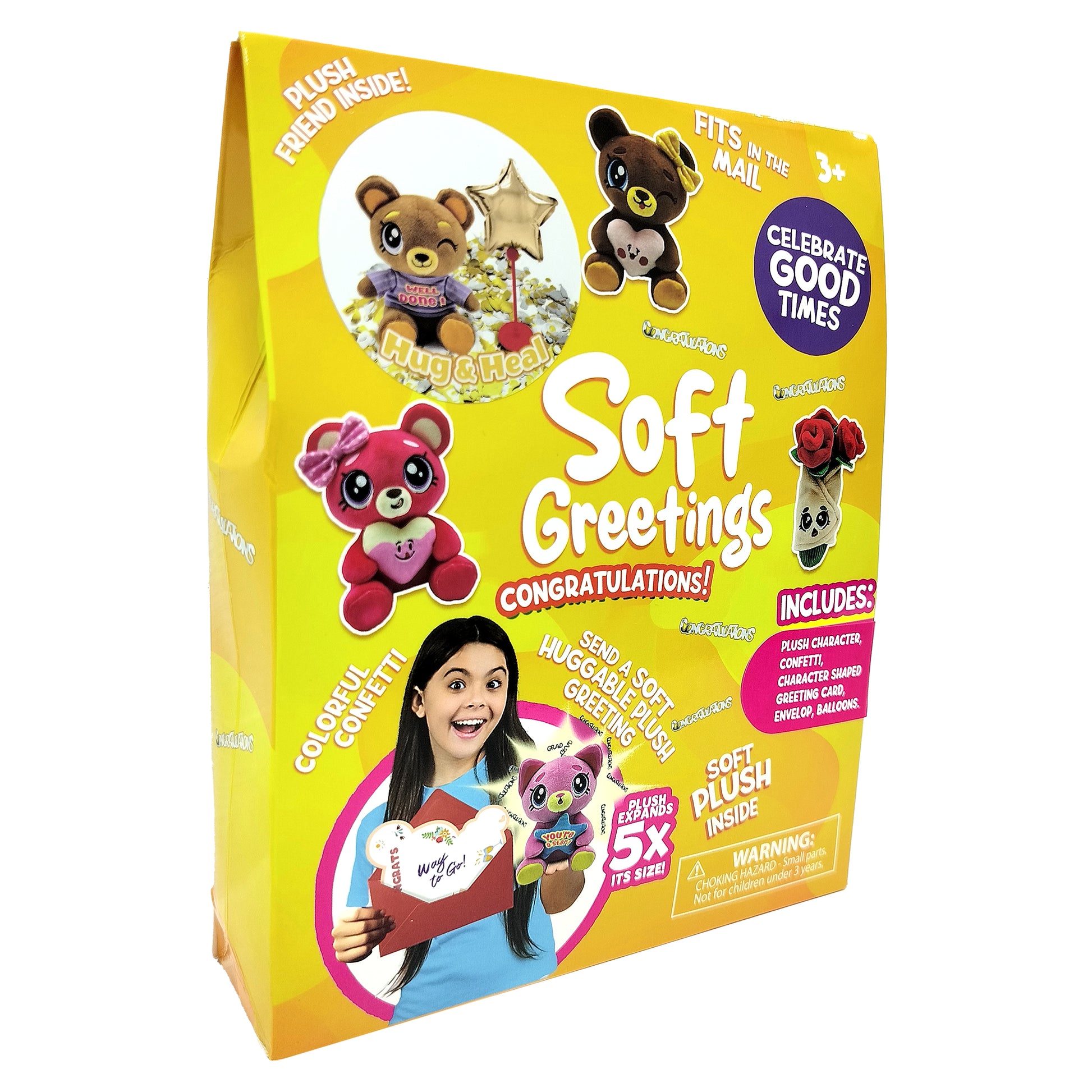 Soft Greetings Congratulations with Balloon