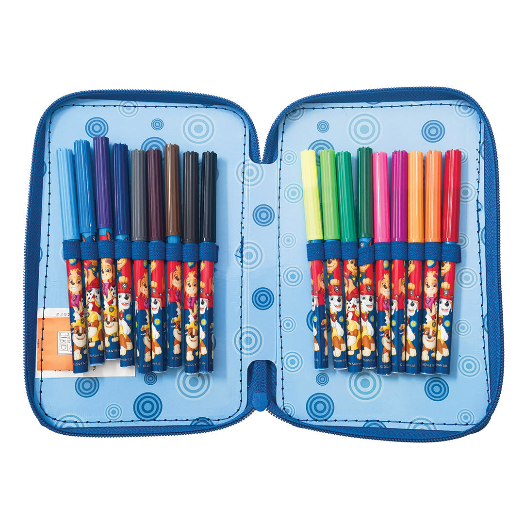 Paw Patrol 3 Zippers Pencil Case