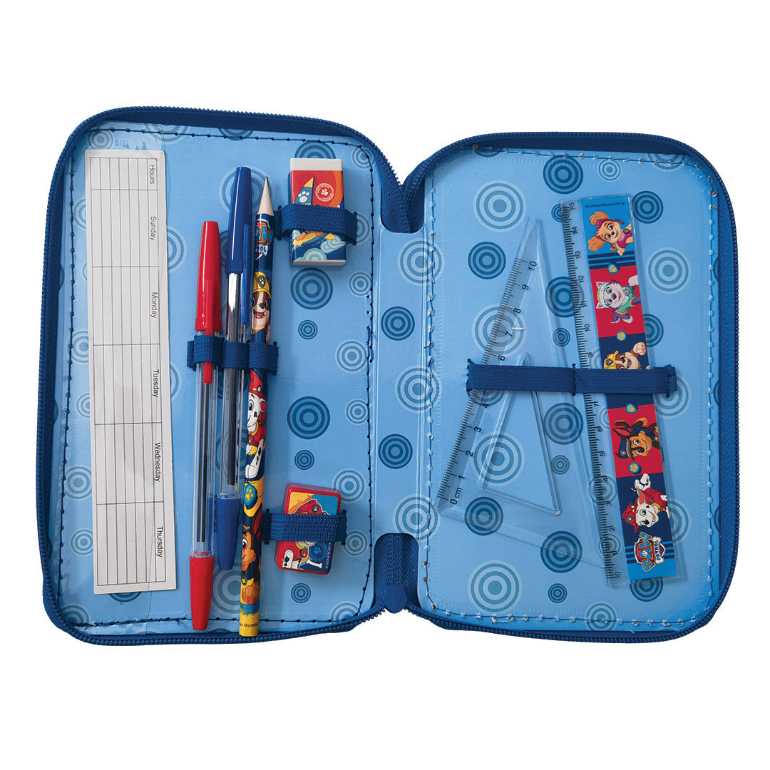 Paw Patrol 3 Zippers Pencil Case
