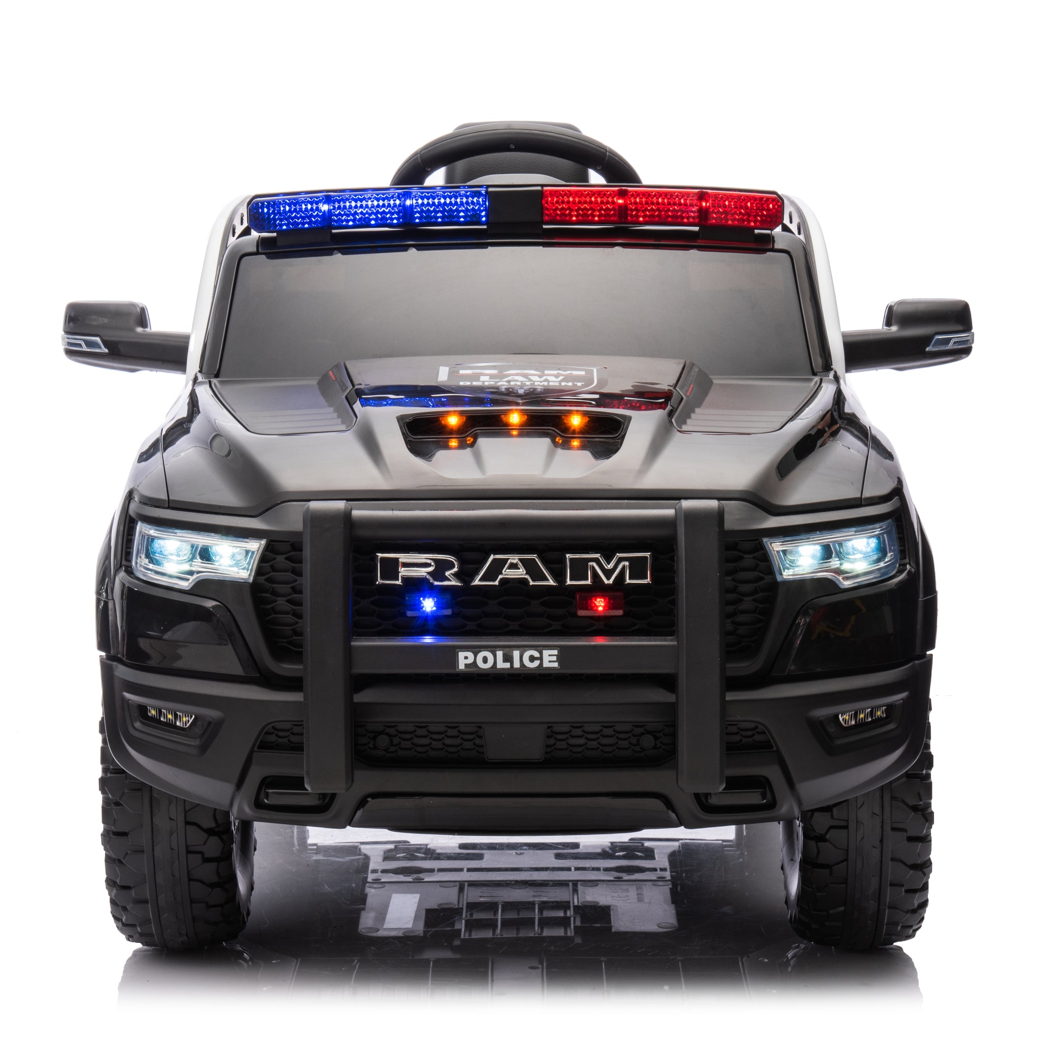 Ride-On RAM 1500 RHO Super Police Truck  12V