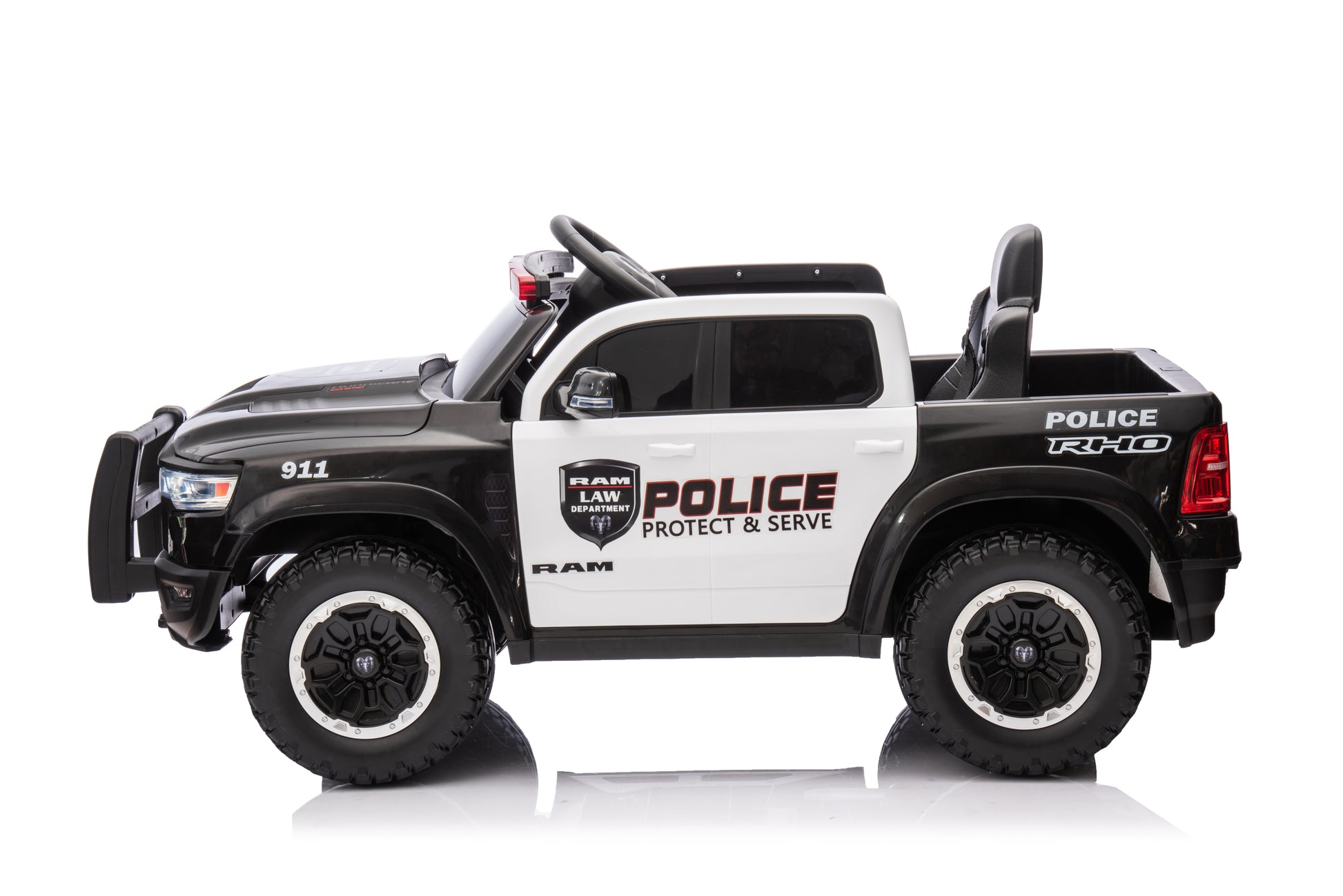Ride-On RAM 1500 RHO Super Police Truck  12V