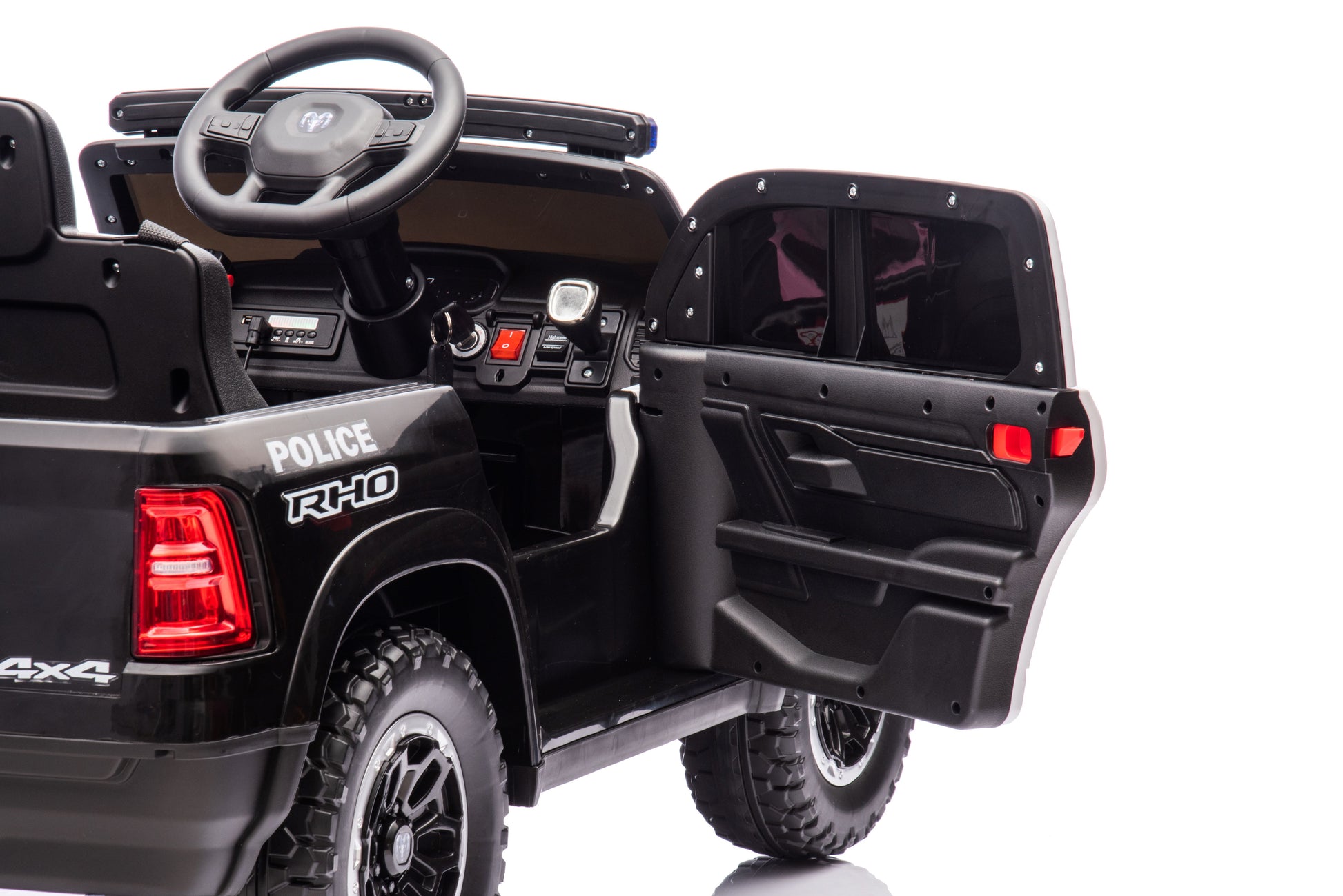Ride-On RAM 1500 RHO Super Police Truck  12V