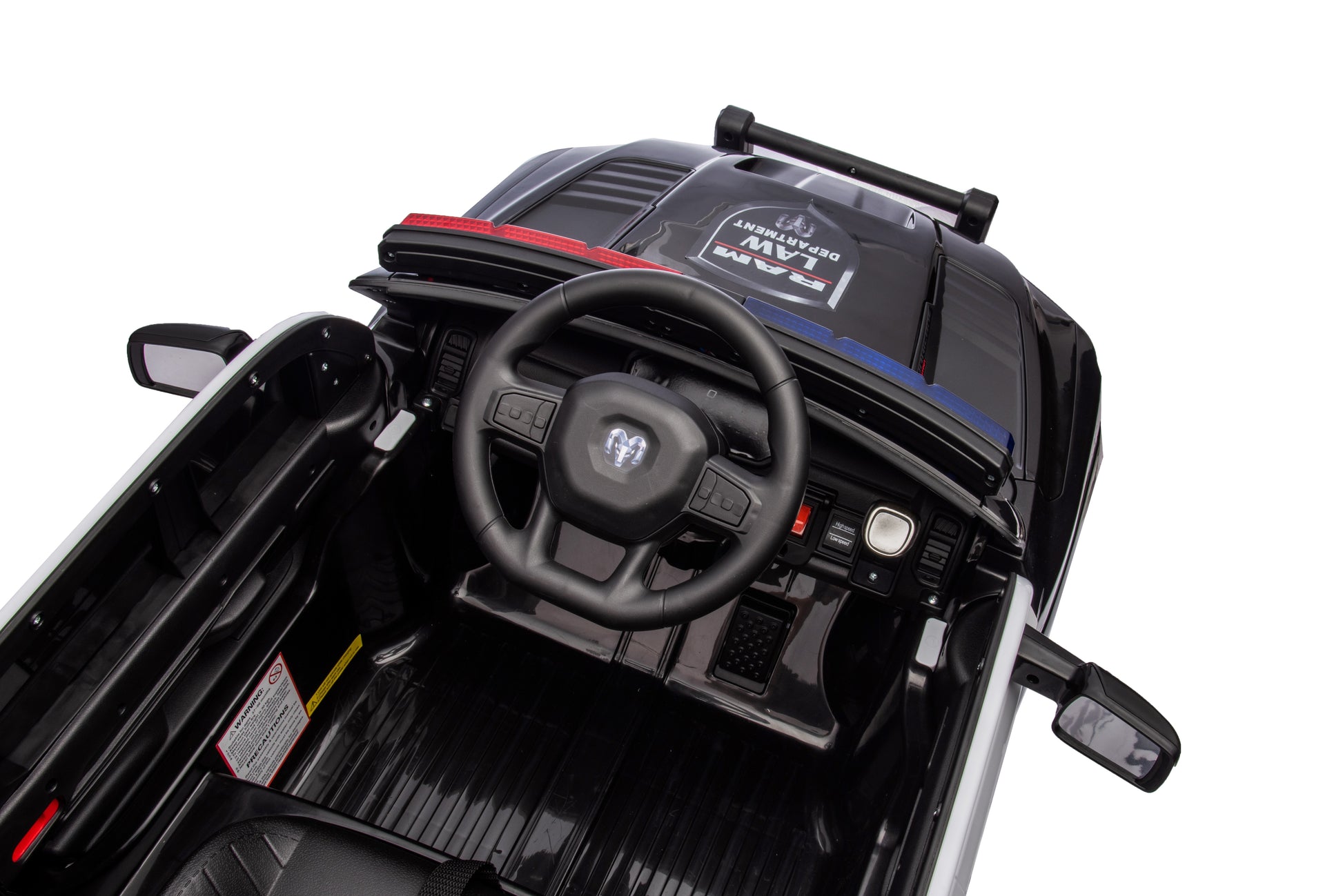 Ride-On RAM 1500 RHO Super Police Truck  12V