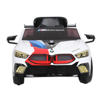 رول بلاي بي ام دبليو M8 GTE ريسينغ، 12 فولت، RC-أبيض