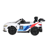 رول بلاي بي ام دبليو M8 GTE ريسينغ، 12 فولت، RC-أبيض