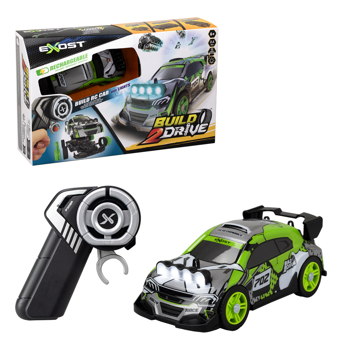 Exost Build 2 Drive Rally Spotlights