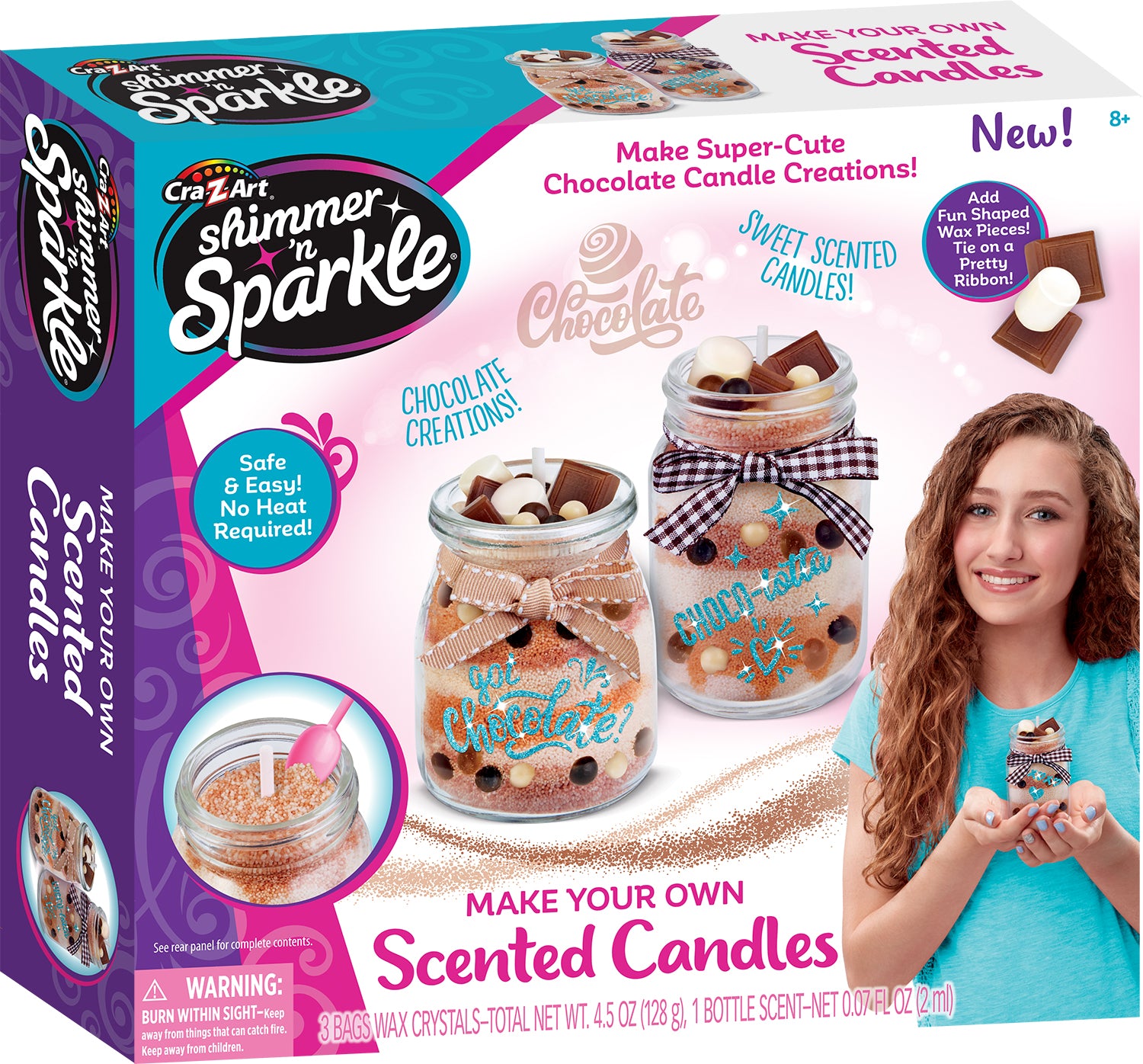 Shimmer N Sparkle Make your Own Scented Candles assorted