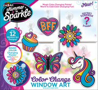 Shimmer 'N' Sparkle Colour Changing Window Art