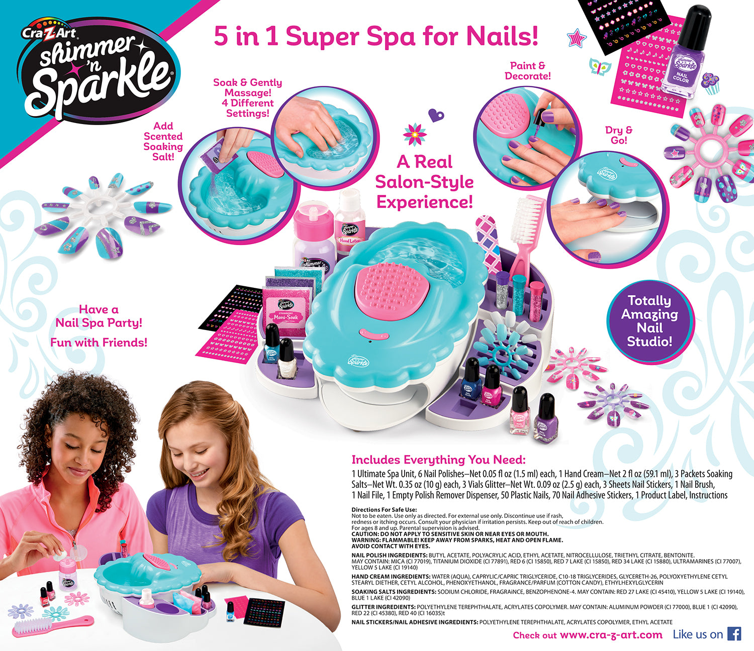 Shimmer N Sparkle Ultimate Nail Spa