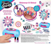 Shimmer N Sparkle Ultimate Glitter Nail Designer Set