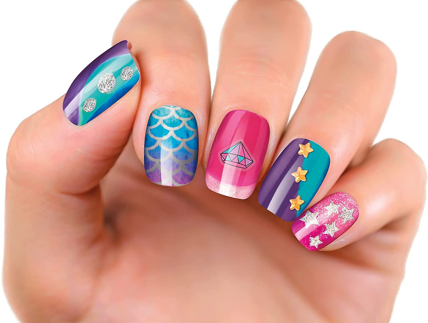 Shimmer N Sparkle Ultimate Glitter Nail Designer Set