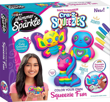 Shimmer N Sparkle Color Your Own Squeezie Fun